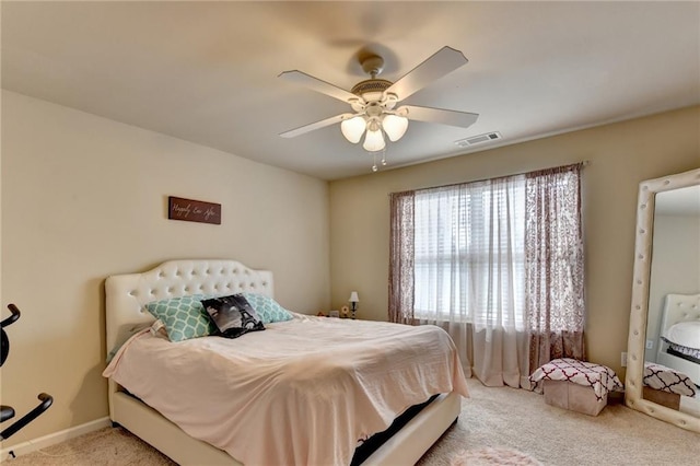 1211 Chapel Estates Way, Dacula, GA 30019 - bedroom with carpet and a ceiling fan