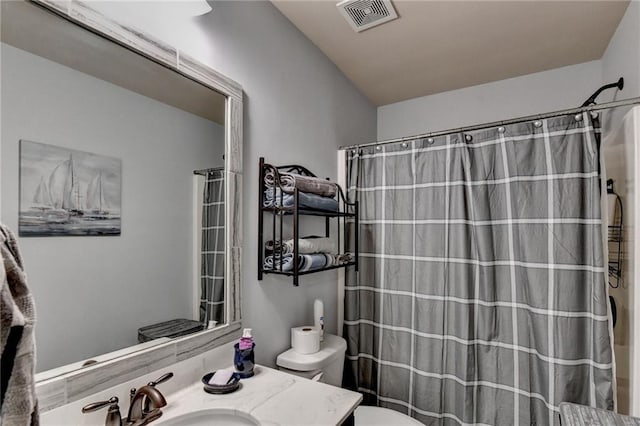 1211 Chapel Estates Way, Dacula, GA 30019 - bathroom featuring vanity and curtained shower