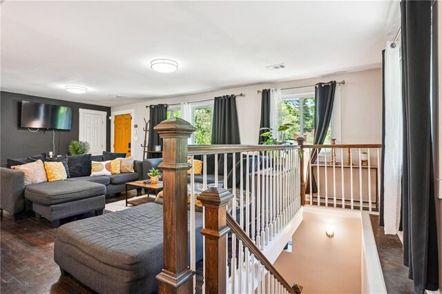 877 Lee Andrews Ave SE, Atlanta, GA 30315 - living room with hardwood / wood-style floors and visible vents