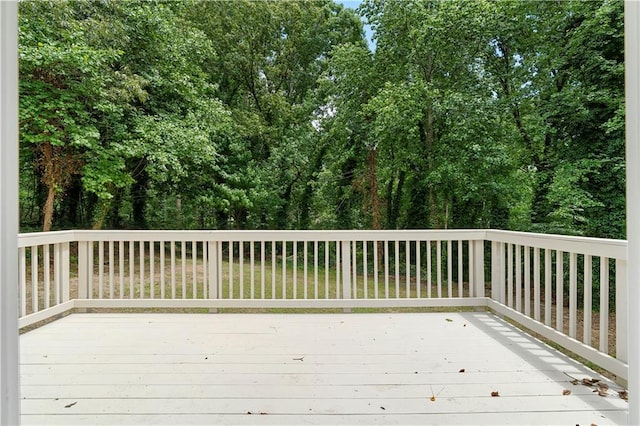 6273 Oak Ridge Dr, Flowery Branch, GA 30542 - view of wooden deck