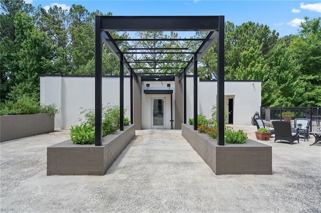 3400 Malone Dr Unit 303, Atlanta, GA 30341 - property entrance featuring stucco siding and a patio area