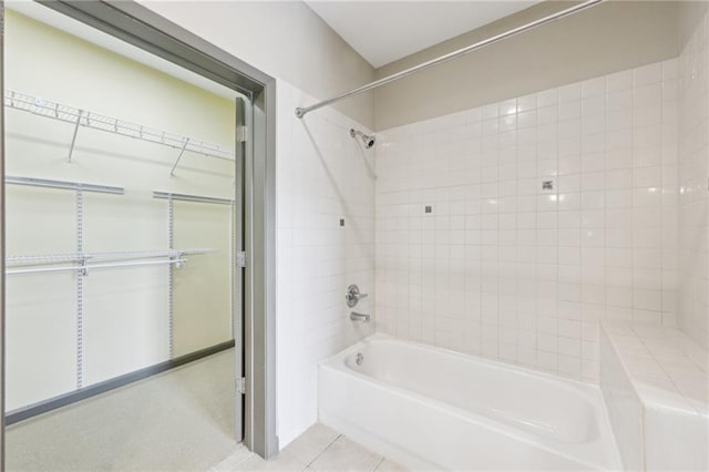 3400 Malone Dr Unit 303, Atlanta, GA 30341 - bathroom with washtub / shower combination and tile patterned floors