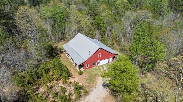 view of birds eye view of property