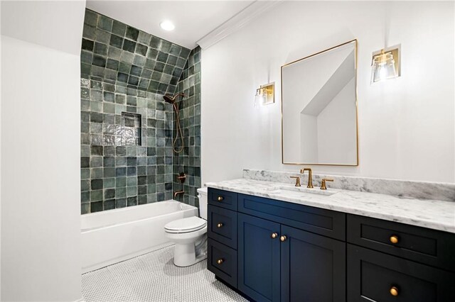 interior space with cabinets, crown molding, and electric dryer hookup