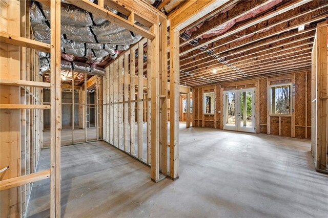 605 Claxton Ln, Milton, GA 30004 - misc room featuring french doors