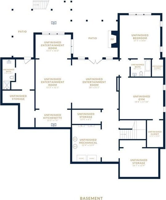 605 Claxton Ln, Milton, GA 30004 - floor plan