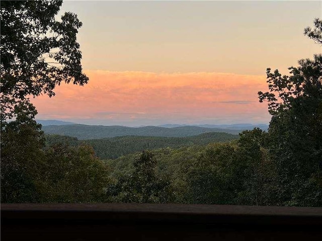 1363 Foxhound Trl, Ranger, GA 30734 - view of mountain backdrop featuring a forest