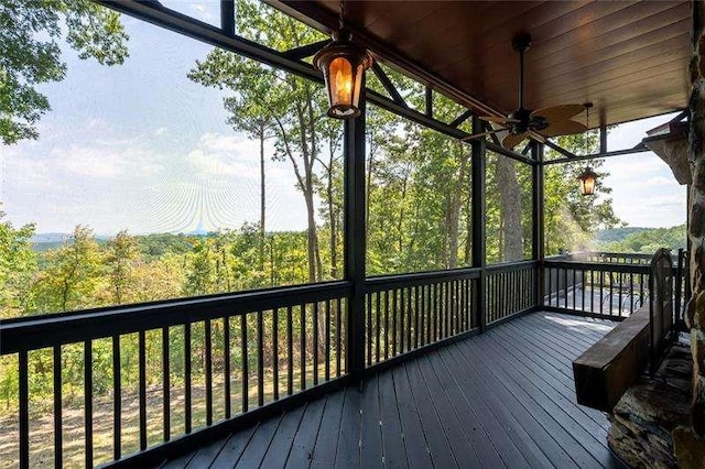 1363 Foxhound Trl, Ranger, GA 30734 - view of wooden deck
