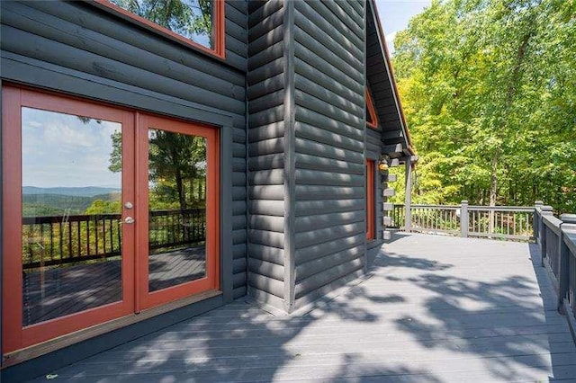 1363 Foxhound Trl, Ranger, GA 30734 - deck featuring french doors