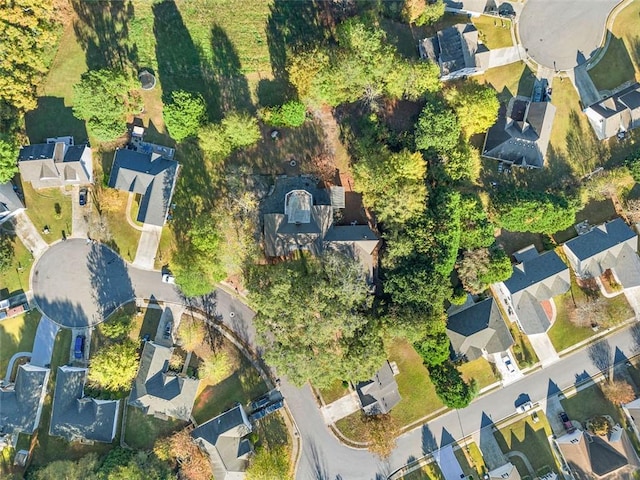 drone / aerial view featuring a residential view