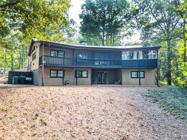 1019 Whippoorwill Rd, Monticello, GA 31064 - view of front of house featuring a sunroom