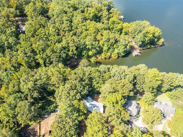 1019 Whippoorwill Rd, Monticello, GA 31064 - aerial overview of property's location with a large body of water and a heavily wooded area