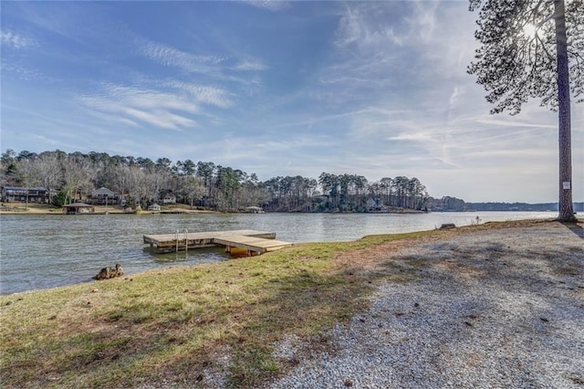 1019 Whippoorwill Rd, Monticello, GA 31064 - dock featuring a water view