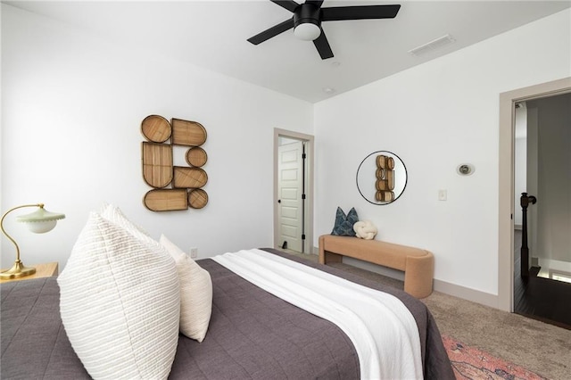 1196 Wylie St SE, Atlanta, GA 30316 - carpeted bedroom featuring ceiling fan