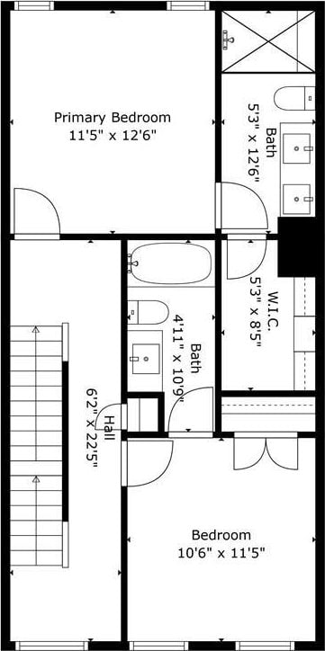 1196 Wylie St SE, Atlanta, GA 30316 - property floor plan