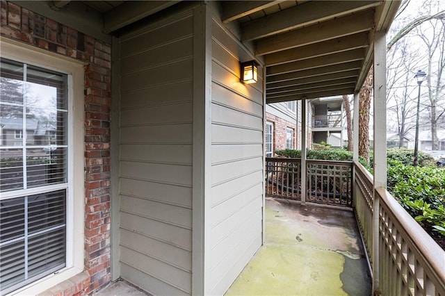 2901 Lenox Way NE Unit 902, Atlanta, GA 30324 - view of covered porch