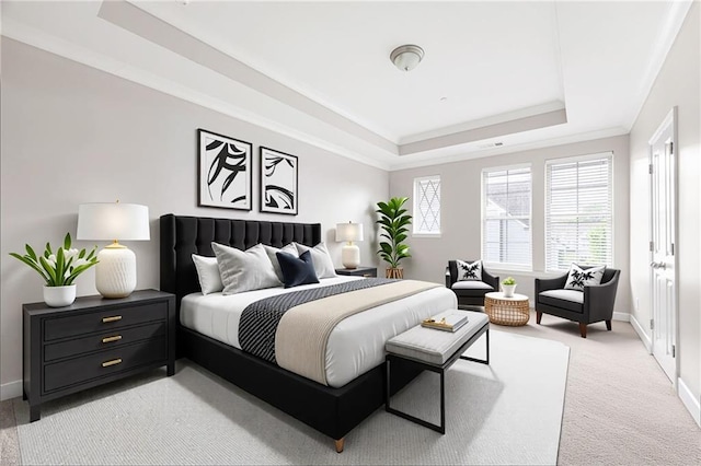 164 Blakemore Dr, Smyrna, GA 30080 - bedroom featuring a raised ceiling and light carpet