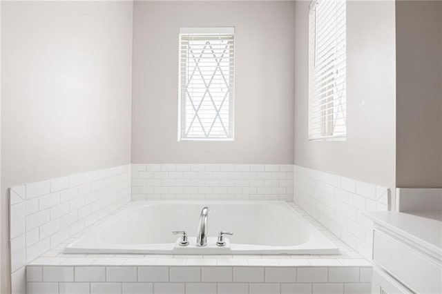 164 Blakemore Dr, Smyrna, GA 30080 - bathroom with a bath and plenty of natural light