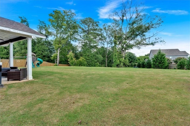 7 Wilmer Way, Cartersville, GA 30120 - view of yard featuring a playground and an outdoor hangout area