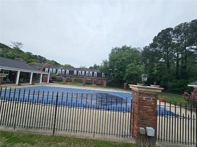 view of pool