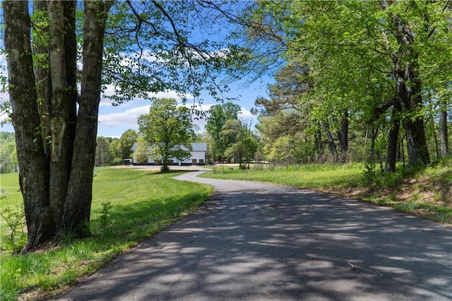 view of road