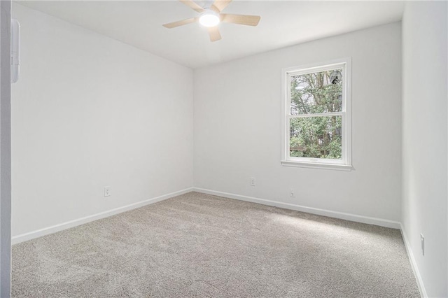 657 Stratford Green Way, Avondale Estates, GA 30002 - unfurnished room featuring carpet flooring, baseboards, and a ceiling fan
