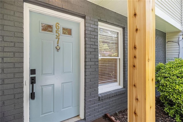657 Stratford Green Way, Avondale Estates, GA 30002 - entrance to property featuring covered porch and brick siding