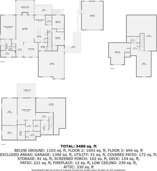 46 Grand Georgian Ct NE, Cartersville, GA 30121 - floor plan / room layout