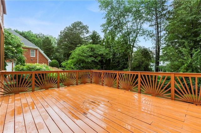915 Summer Wind Pl, Roswell, GA 30075 - deck with view of scattered trees