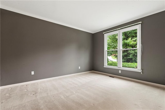 915 Summer Wind Pl, Roswell, GA 30075 - unfurnished room featuring healthy amount of natural light, crown molding, light colored carpet, and baseboards