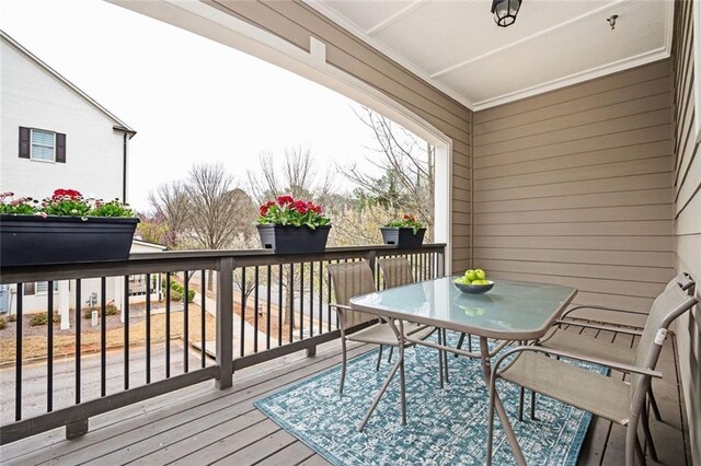 2026 Forte Ln, Alpharetta, GA 30009 - deck featuring outdoor dining space