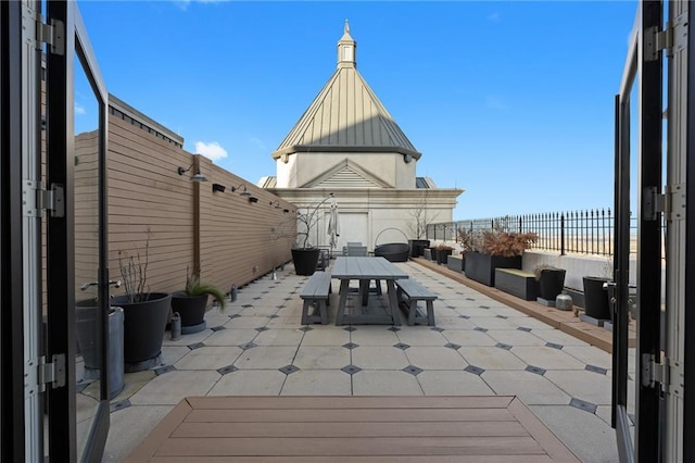 view of patio