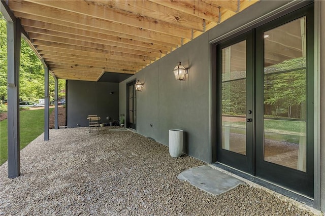 320 Shady Grove Ln, Alpharetta, GA 30009 - view of patio with french doors