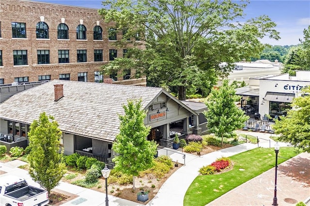320 Shady Grove Ln, Alpharetta, GA 30009 - aerial view of property and surrounding area