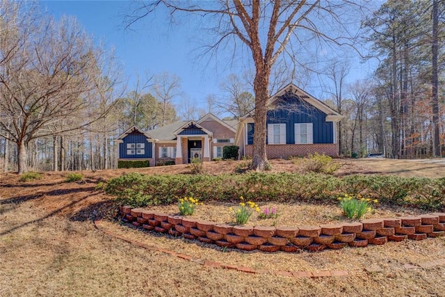 view of front of home with board and batten siding