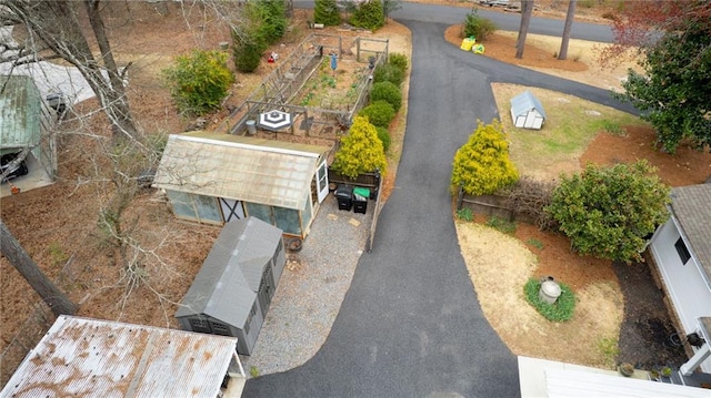 garage with a carport