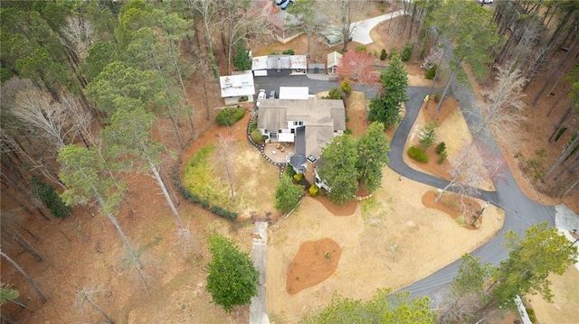 view of front of property featuring a detached carport and driveway