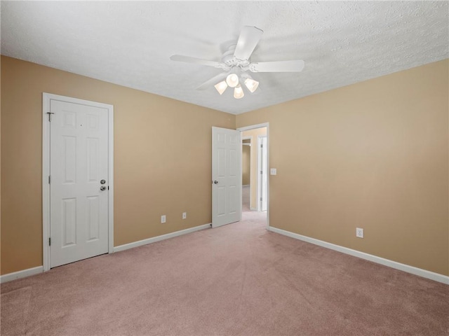 4654 Fox Forrest Dr, Flowery Branch, GA 30542 - empty room with light colored carpet, a ceiling fan, and baseboards
