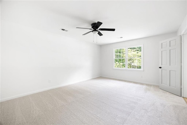 1172 Colony Dr, Marietta, GA 30068 - spare room with light colored carpet and ceiling fan