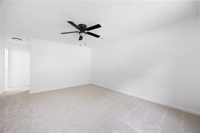 1172 Colony Dr, Marietta, GA 30068 - spare room with light carpet and a ceiling fan