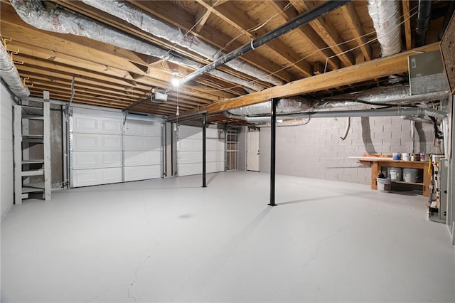 1172 Colony Dr, Marietta, GA 30068 - view of unfinished below grade area