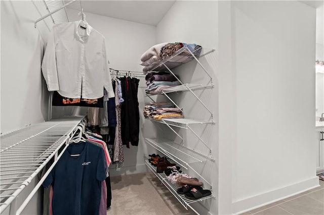 view of spacious closet