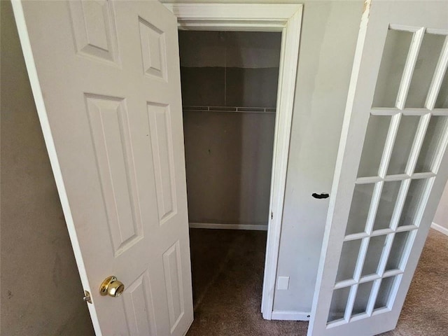 view of closet