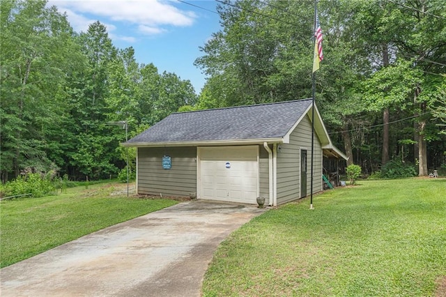1667 Quail Run, Conyers, GA 30094 - garage with concrete driveway
