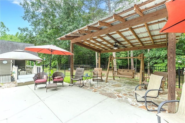 1667 Quail Run, Conyers, GA 30094 - view of patio