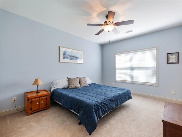 11 Stillwater Way, Hoschton, GA 30548 - bedroom with light colored carpet and a ceiling fan