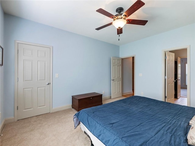 11 Stillwater Way, Hoschton, GA 30548 - bedroom featuring light carpet and ceiling fan