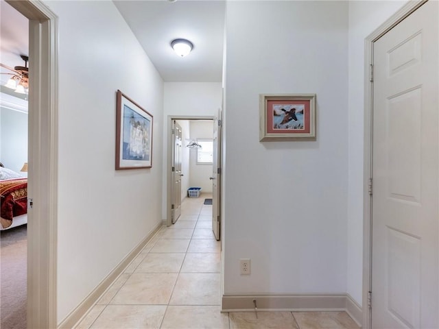 11 Stillwater Way, Hoschton, GA 30548 - corridor with light tile patterned floors and baseboards