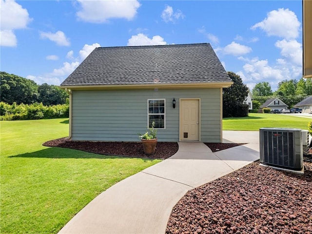 11 Stillwater Way, Hoschton, GA 30548 - view of front facade featuring a front lawn and a shingled roof