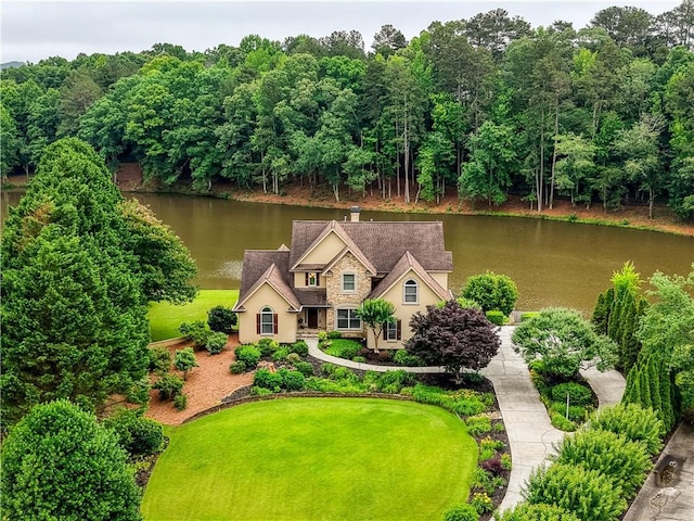 2675 Portabella Ln, Cumming, GA 30041 - view from above of property featuring a large body of water